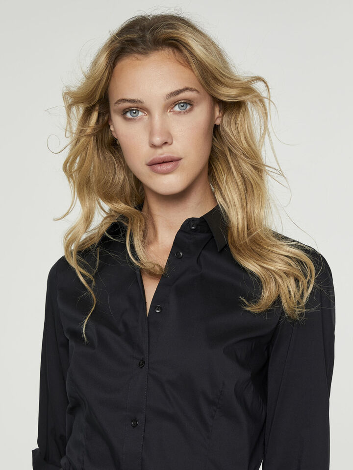 Slim fit shirt Mulher
