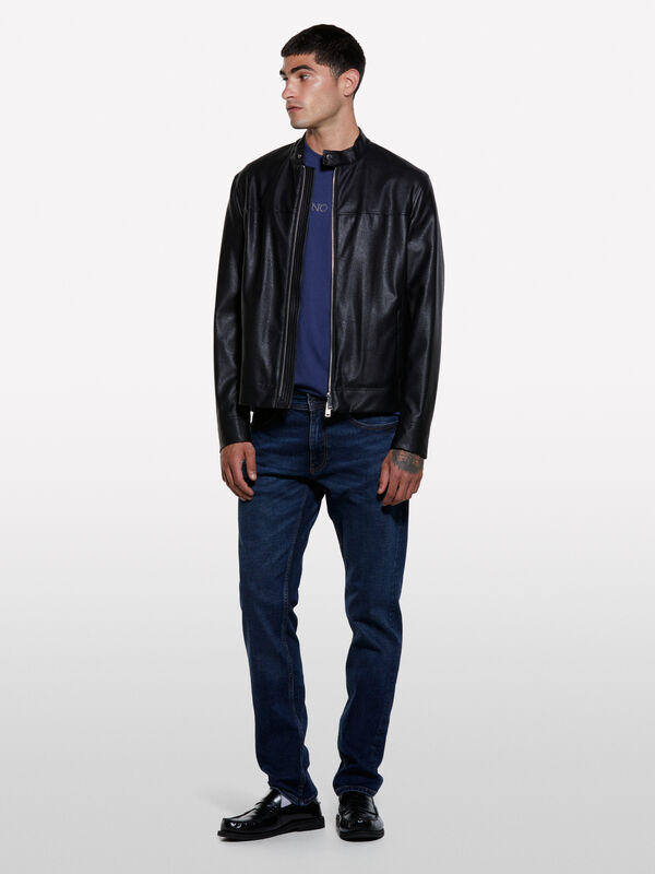 Jeans Style 74 slim fit azul - jeans slim fit para homem | Sisley
