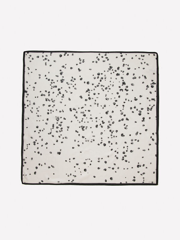 Écharpe branco nata estampado - écharpes e lenços para mulher | Sisley