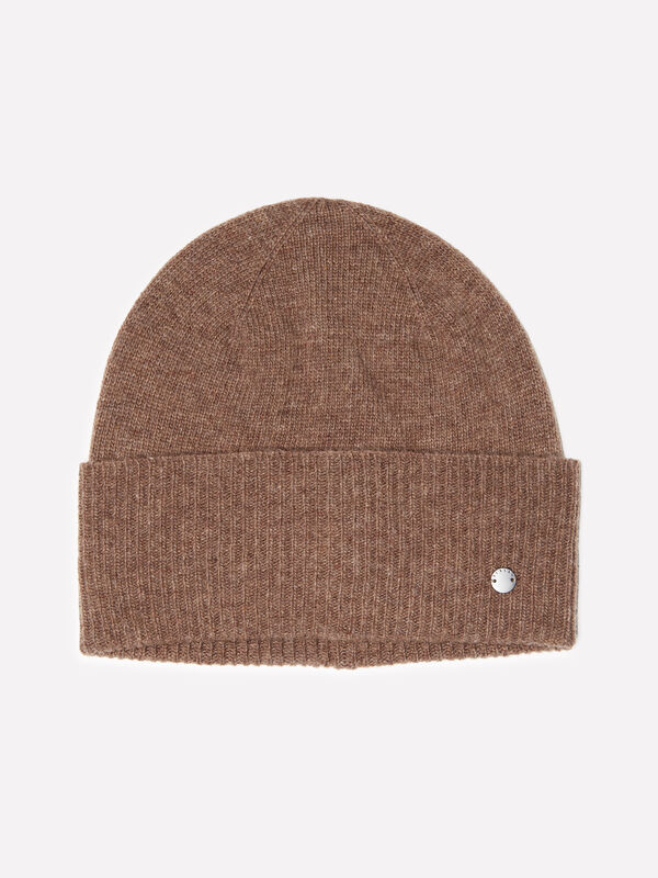 Light brown knit hat - chapéus para homem | Sisley