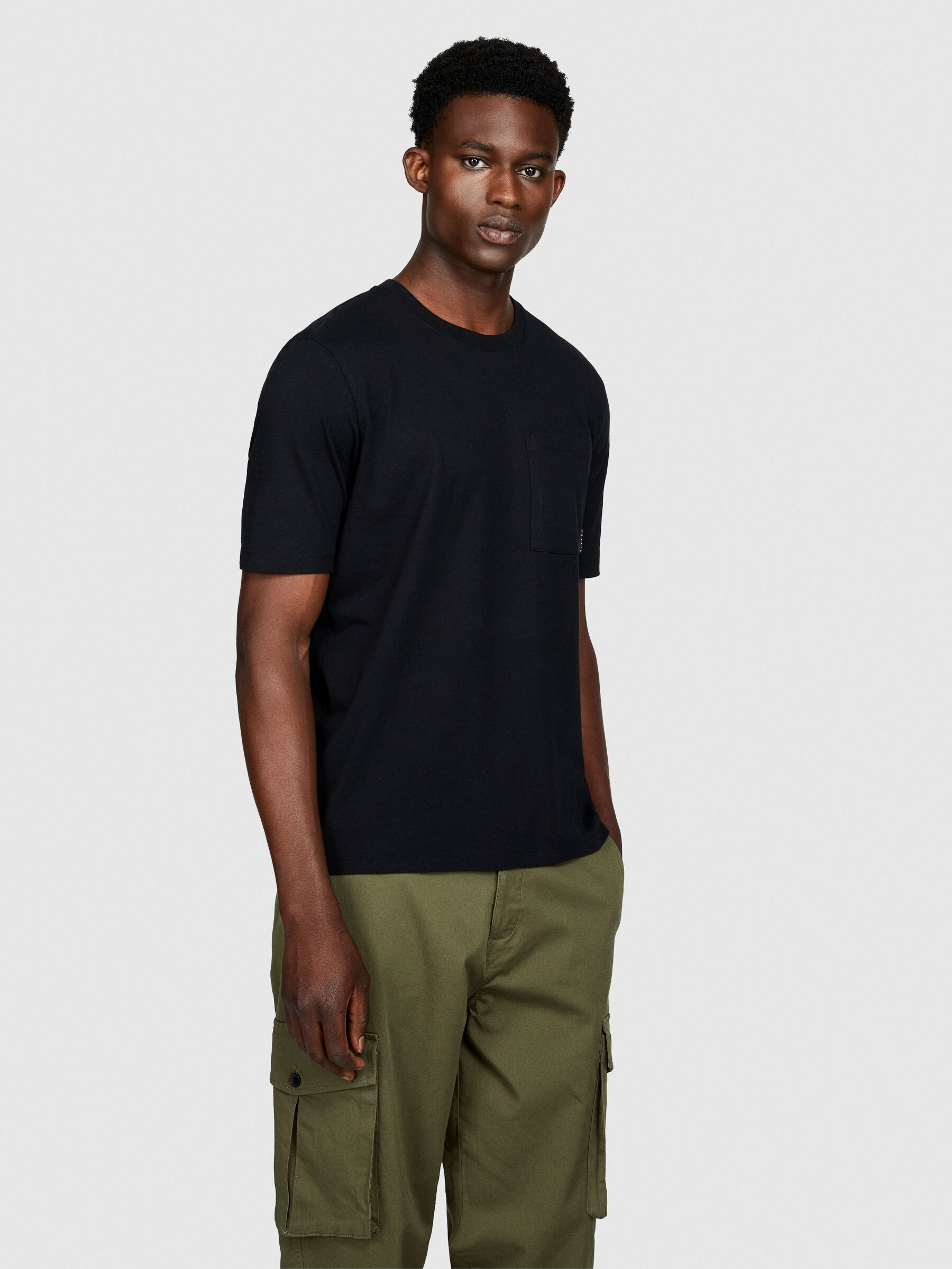 T-shirt com bolso pequeno Homem image number null