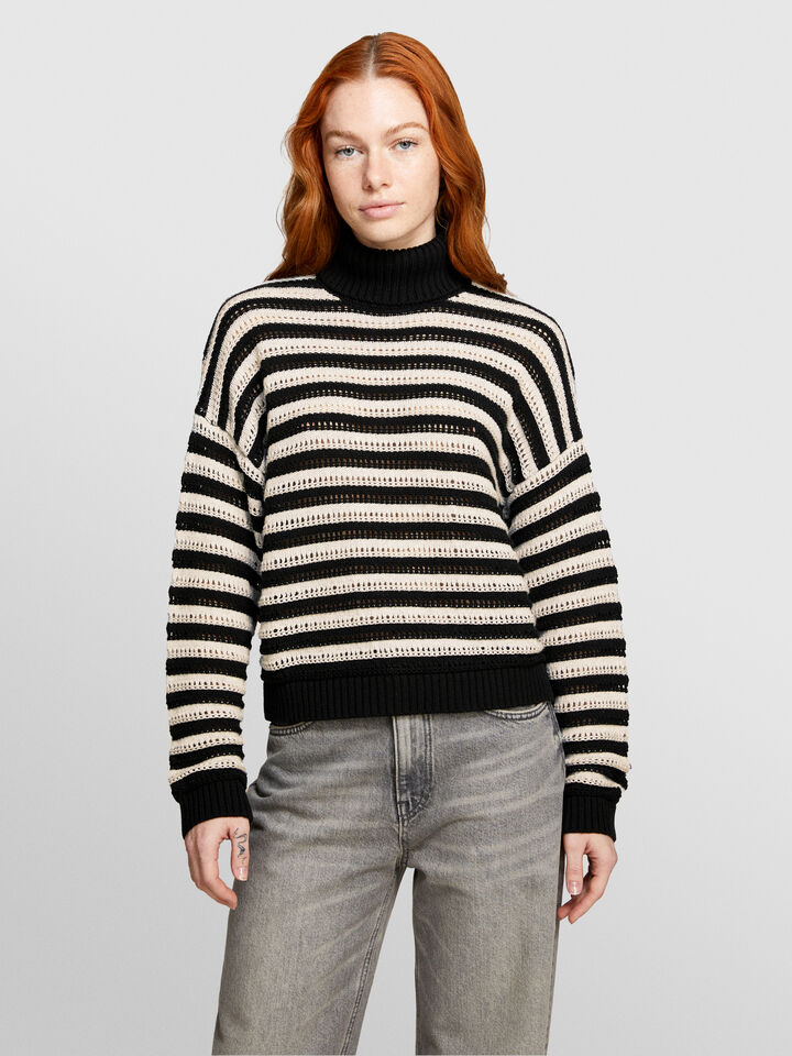 TURTLE NECK SWEATER Mulher