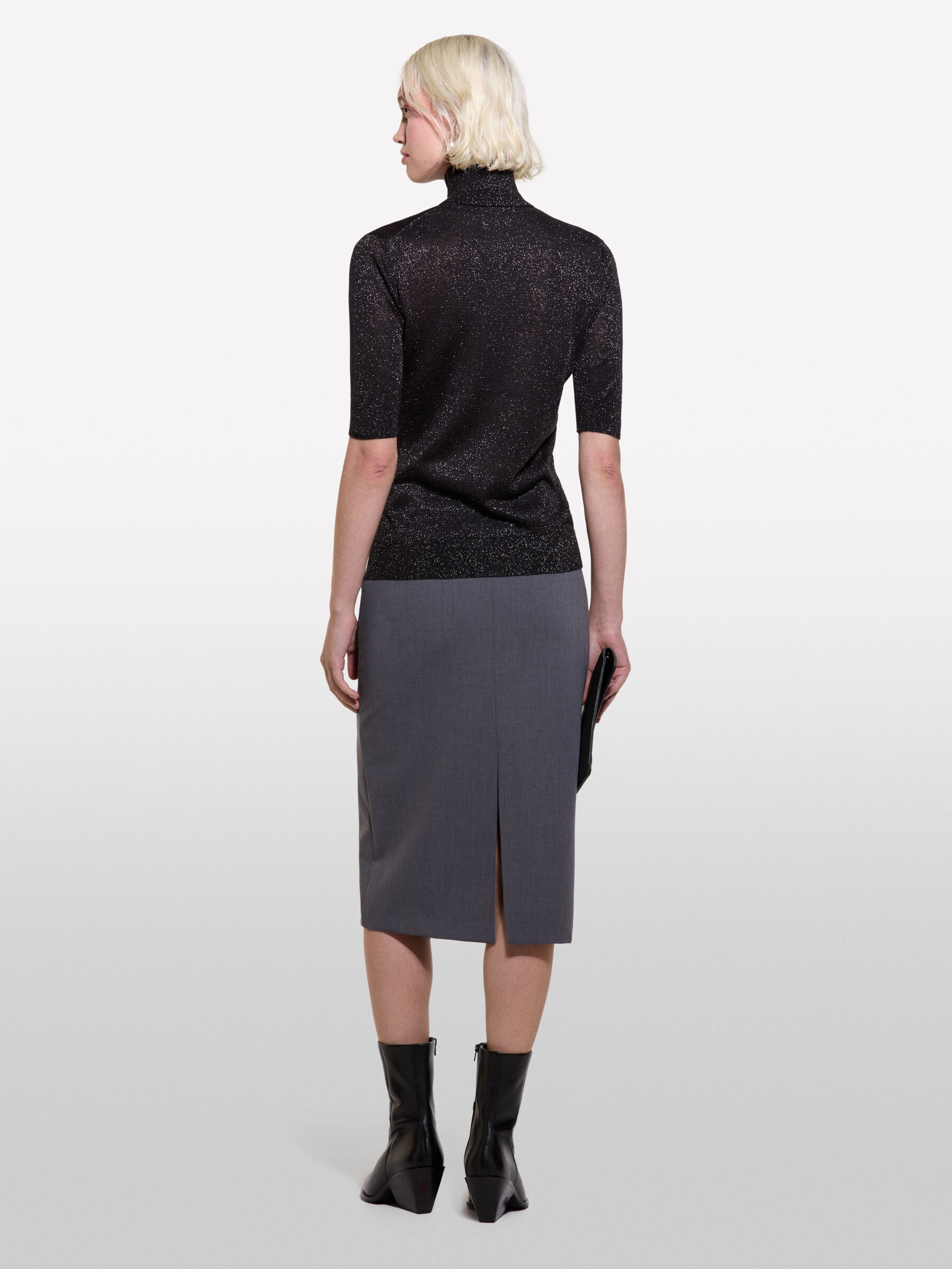 TURTLE NECK SWEATER Mulher image number null