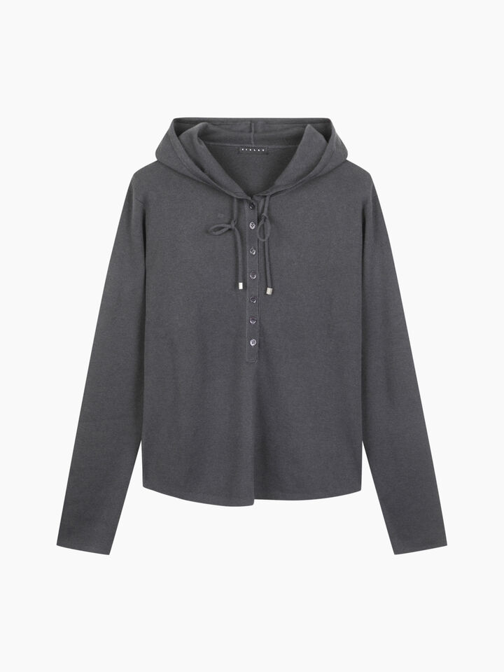 SWEATER W/HOOD Mulher