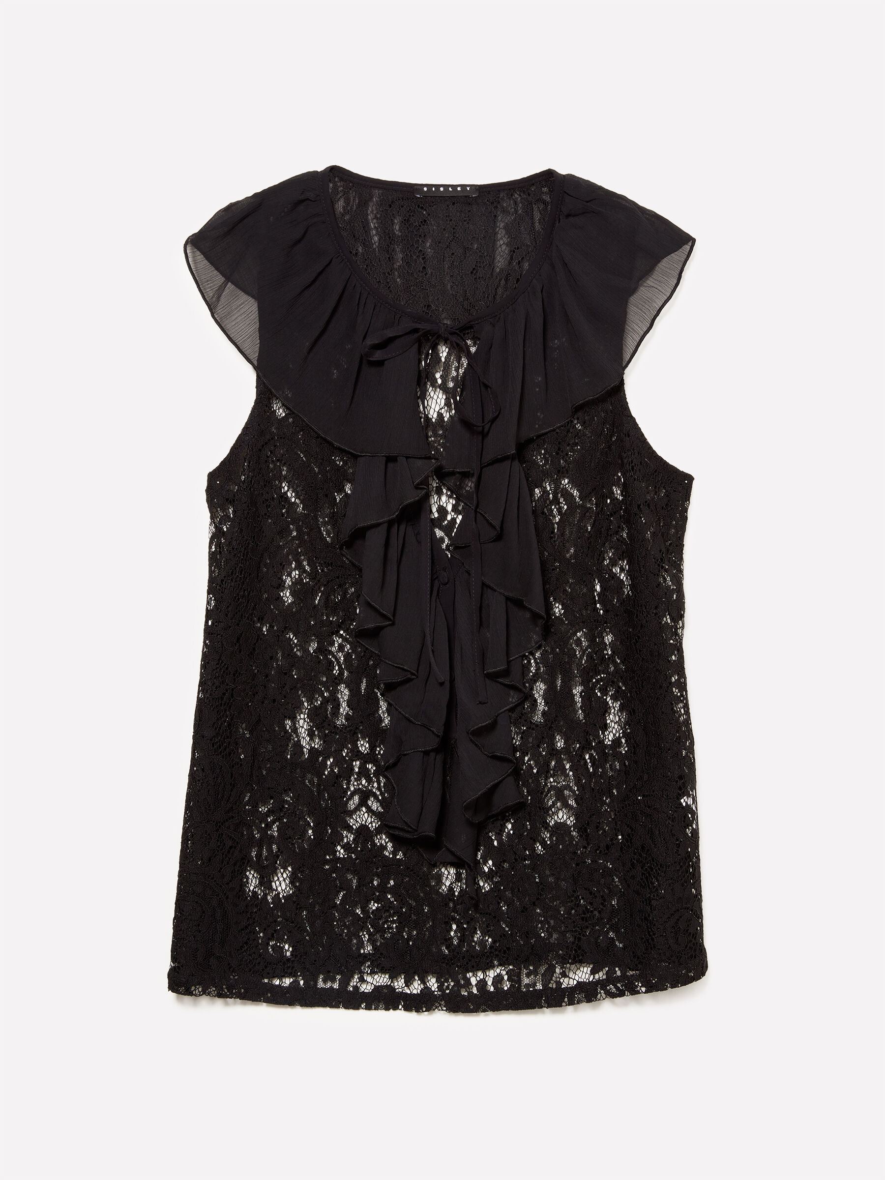 SLEEVELESS SHIRT Mulher image number null