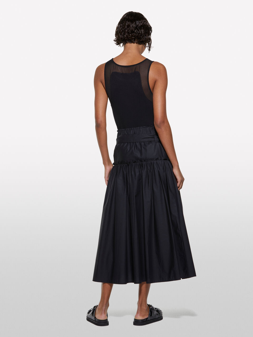 SKIRT + BELT Mulher image number null