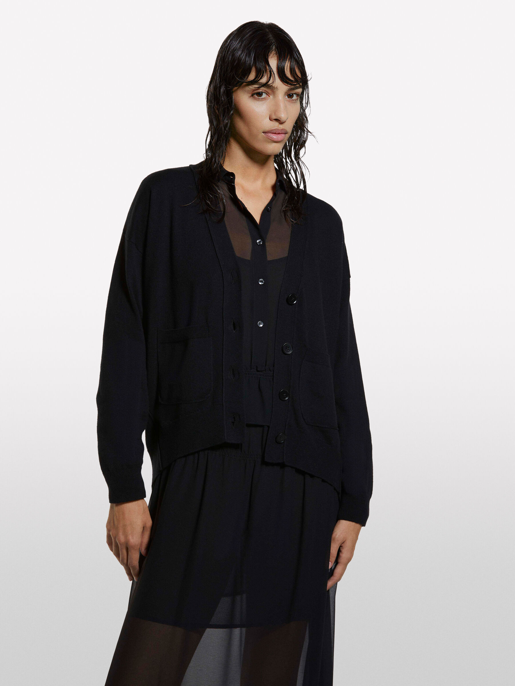 L/S CARDIGAN Mulher image number null