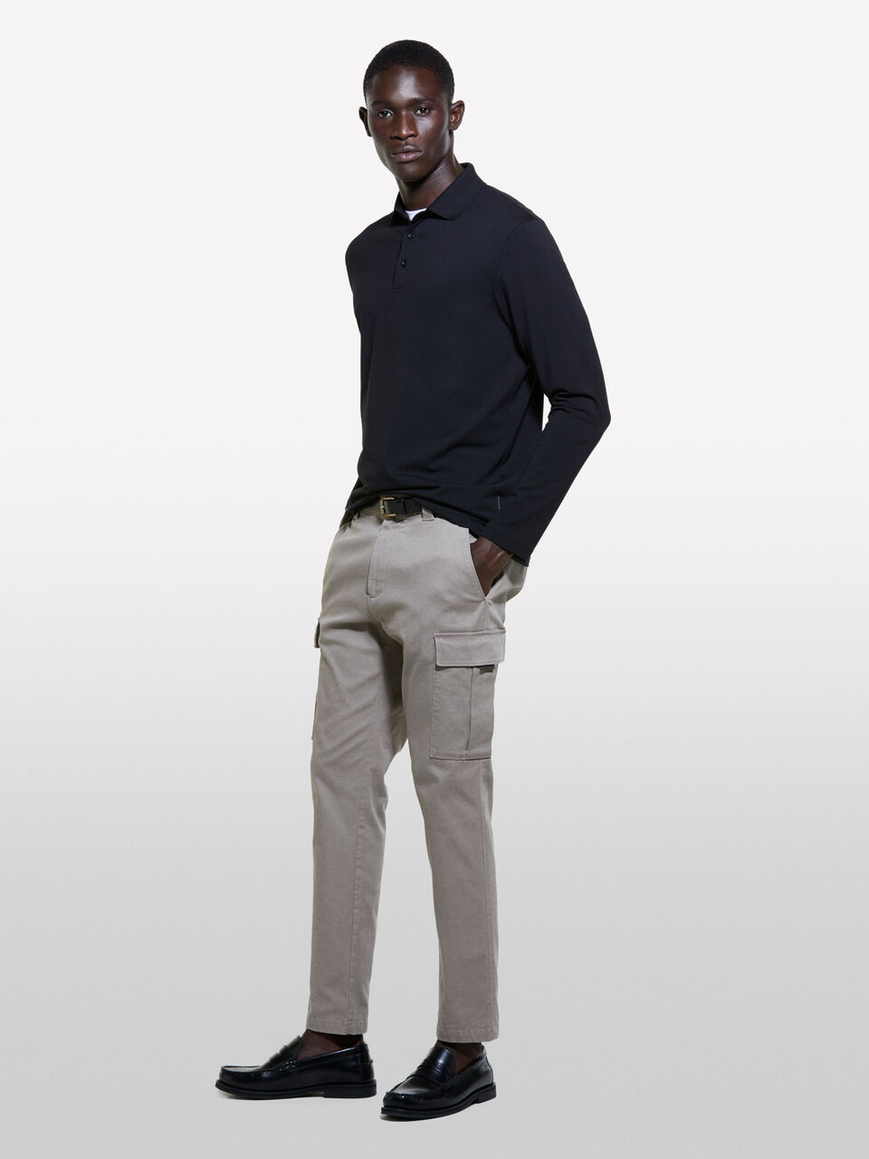 L/S POLO SHIRT Homem image number null