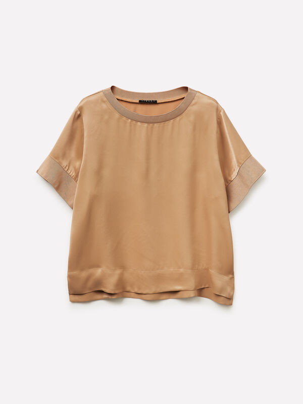 Blusa em cetim - blusas para mulher | Sisley