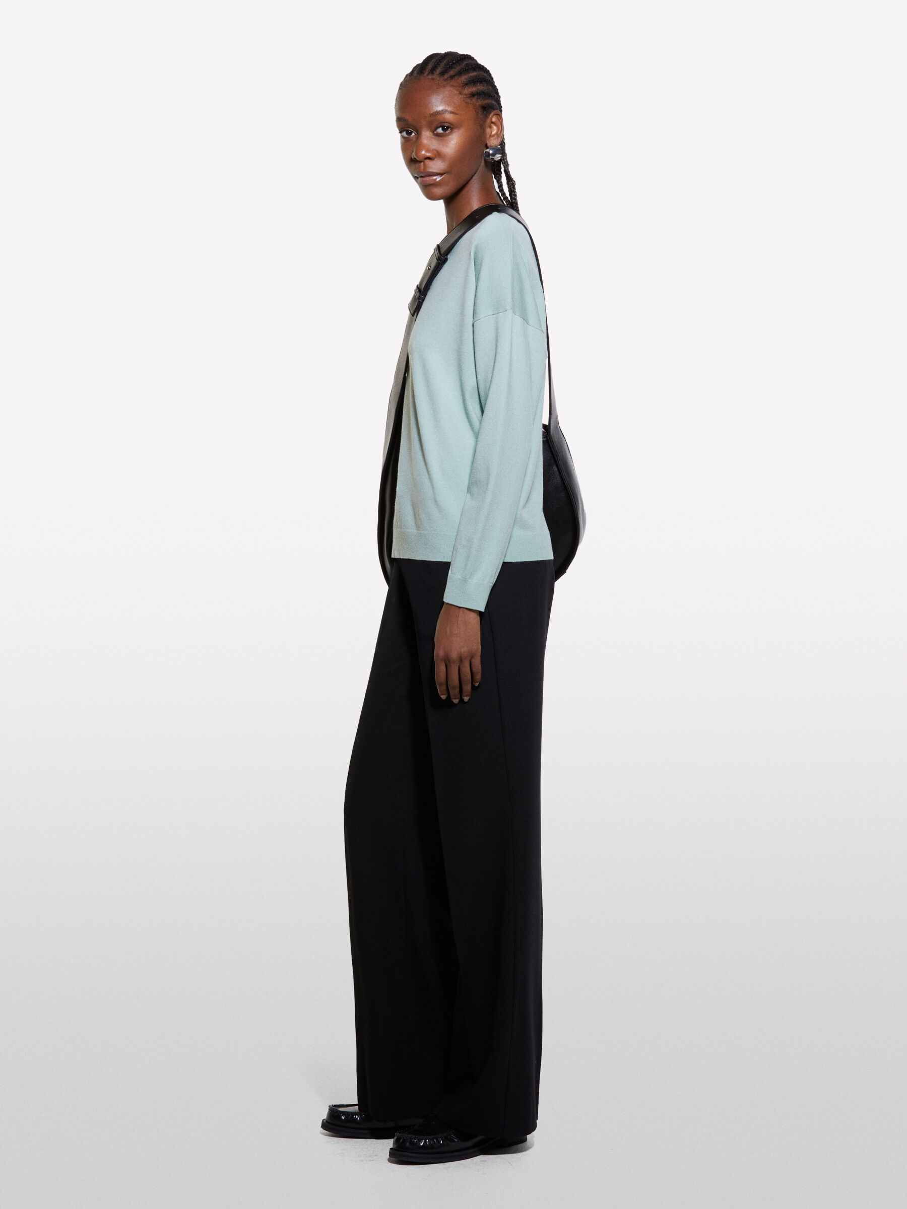 BOAT-NECK SWEAT.L/S Mulher image number null