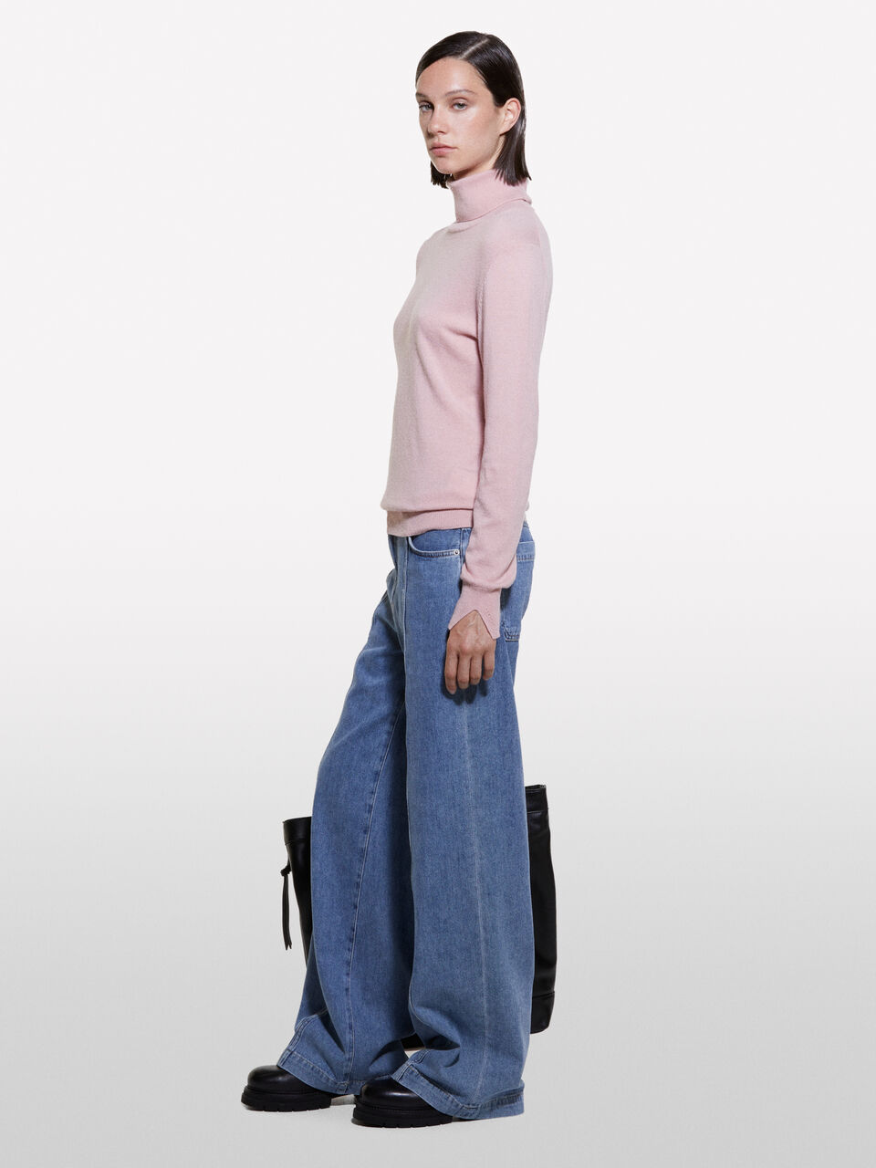 TURTLE NECK SWEATER Mulher image number null