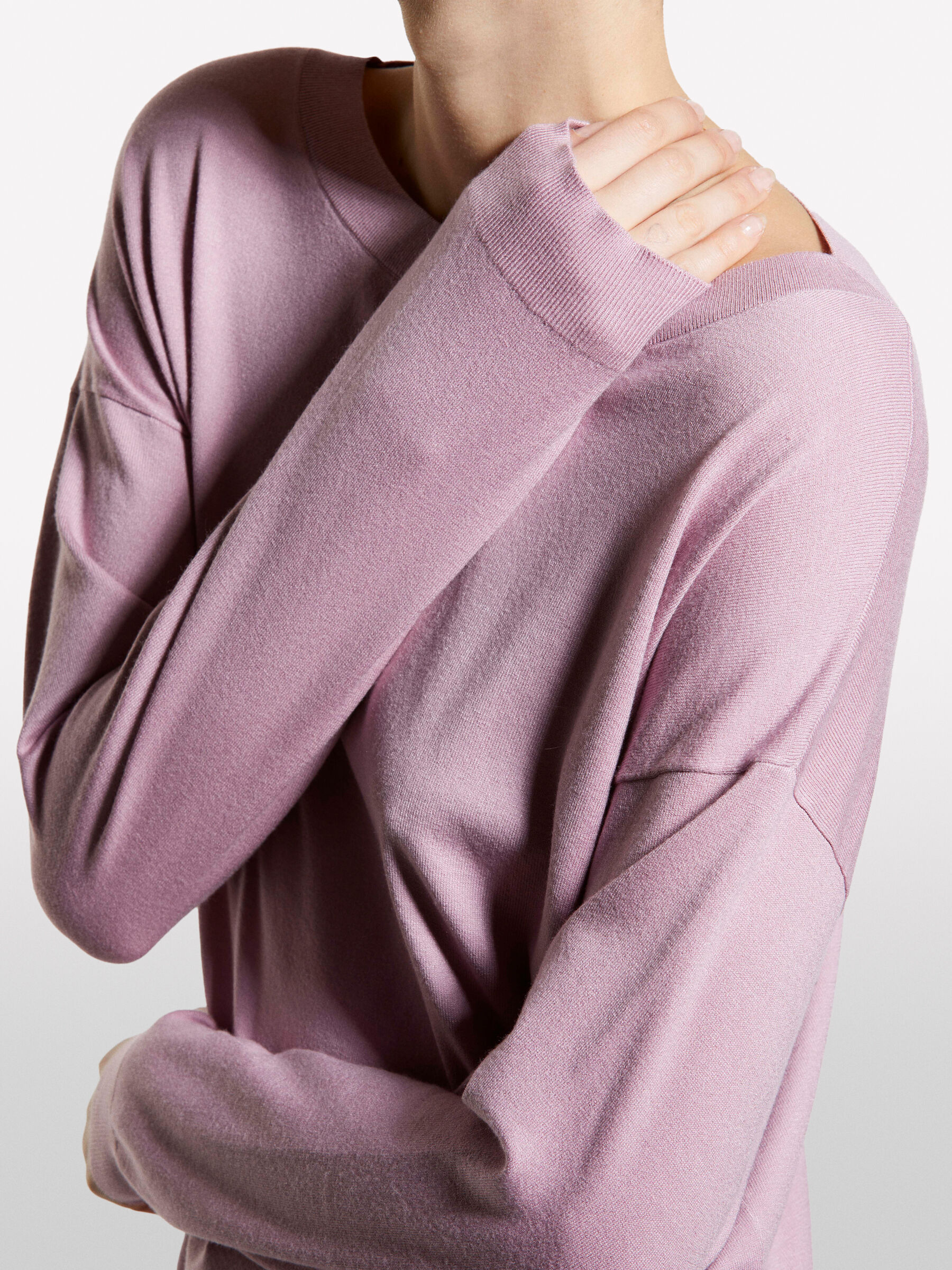 BOAT-NECK SWEAT.L/S Mulher image number null