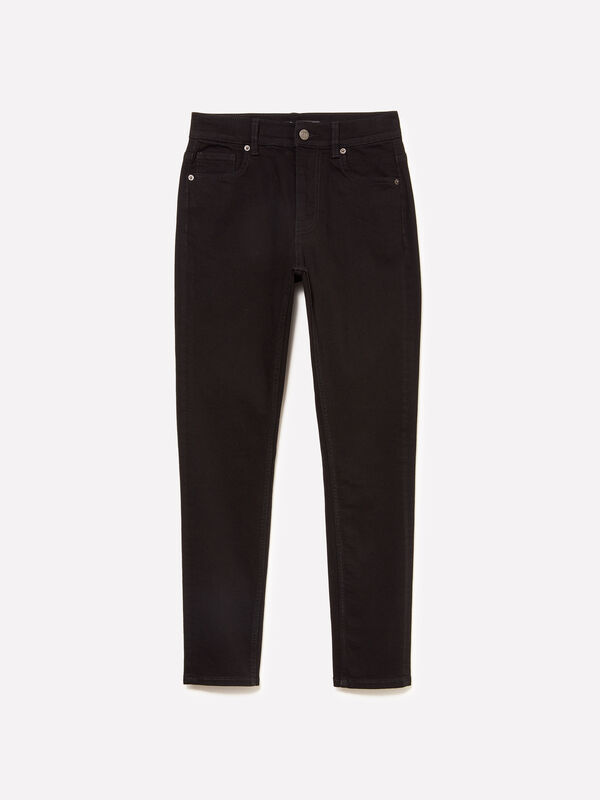 Jeans Style 69 slim fit preto - jeans slim fit para mulher | Sisley