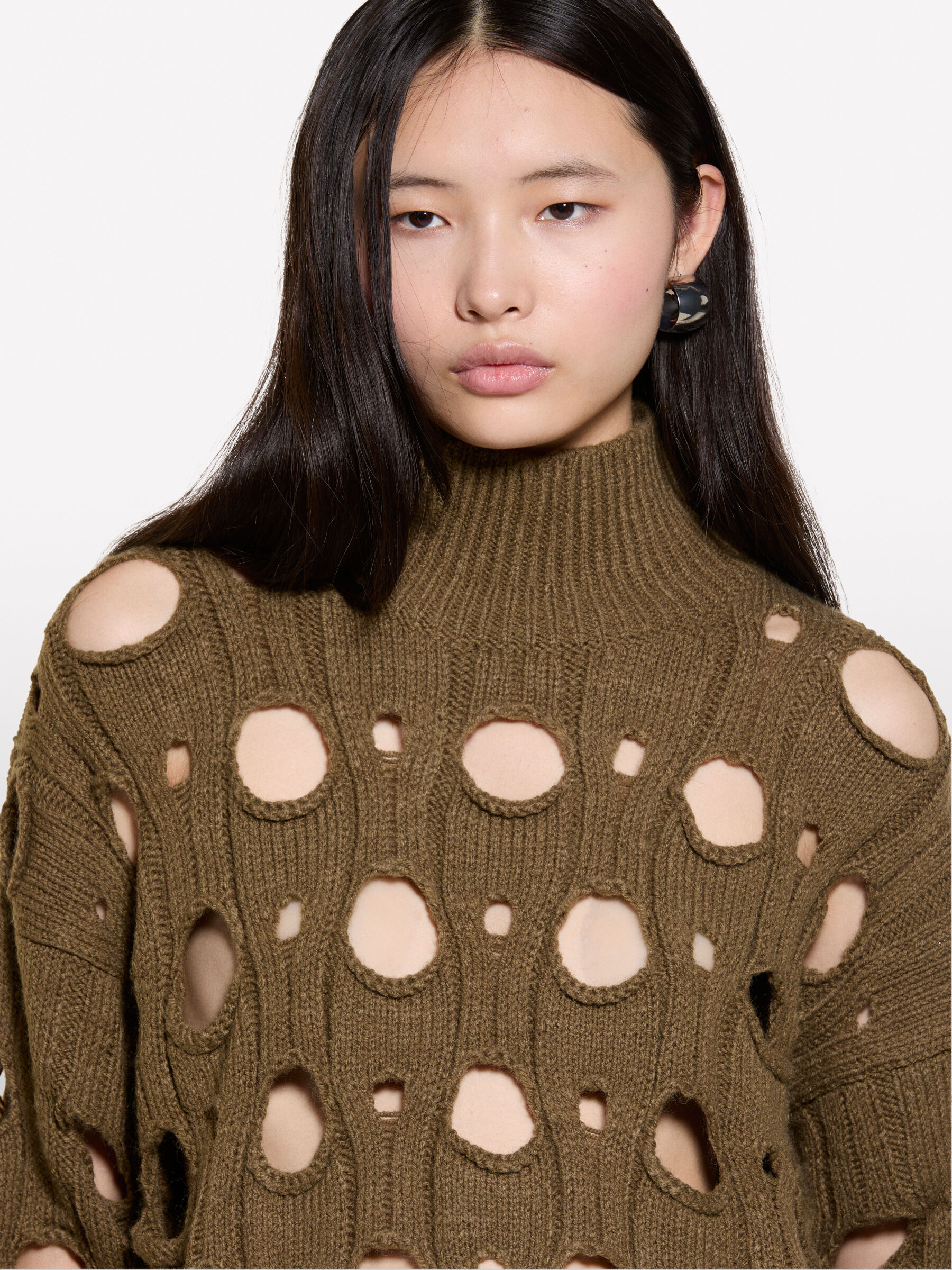 TURTLE NECK SWEATER Mulher image number null