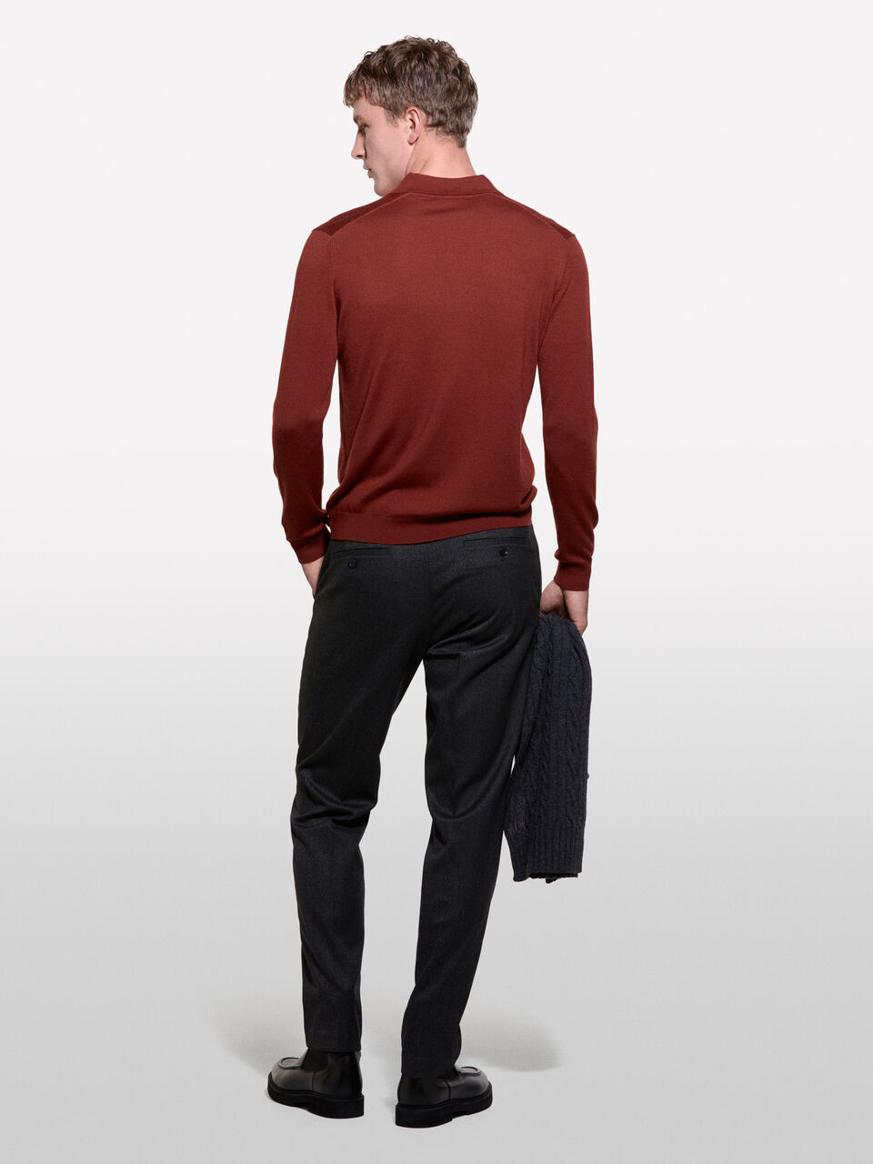 L/S POLO SHIRT Homem image number null