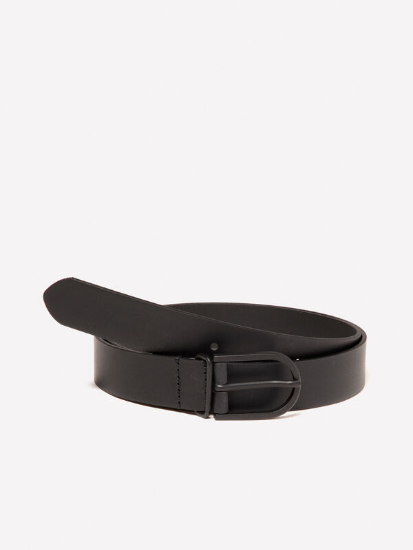 Cinto com fivela opaca - cintos para homem | Sisley