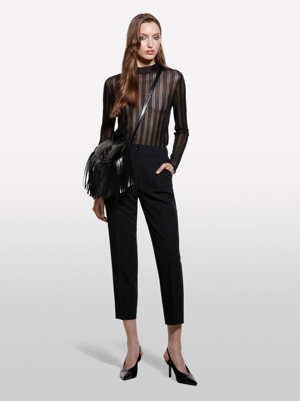 Joggers cor s&oacute;lida - cal&ccedil;as joggers para mulher | Sisley