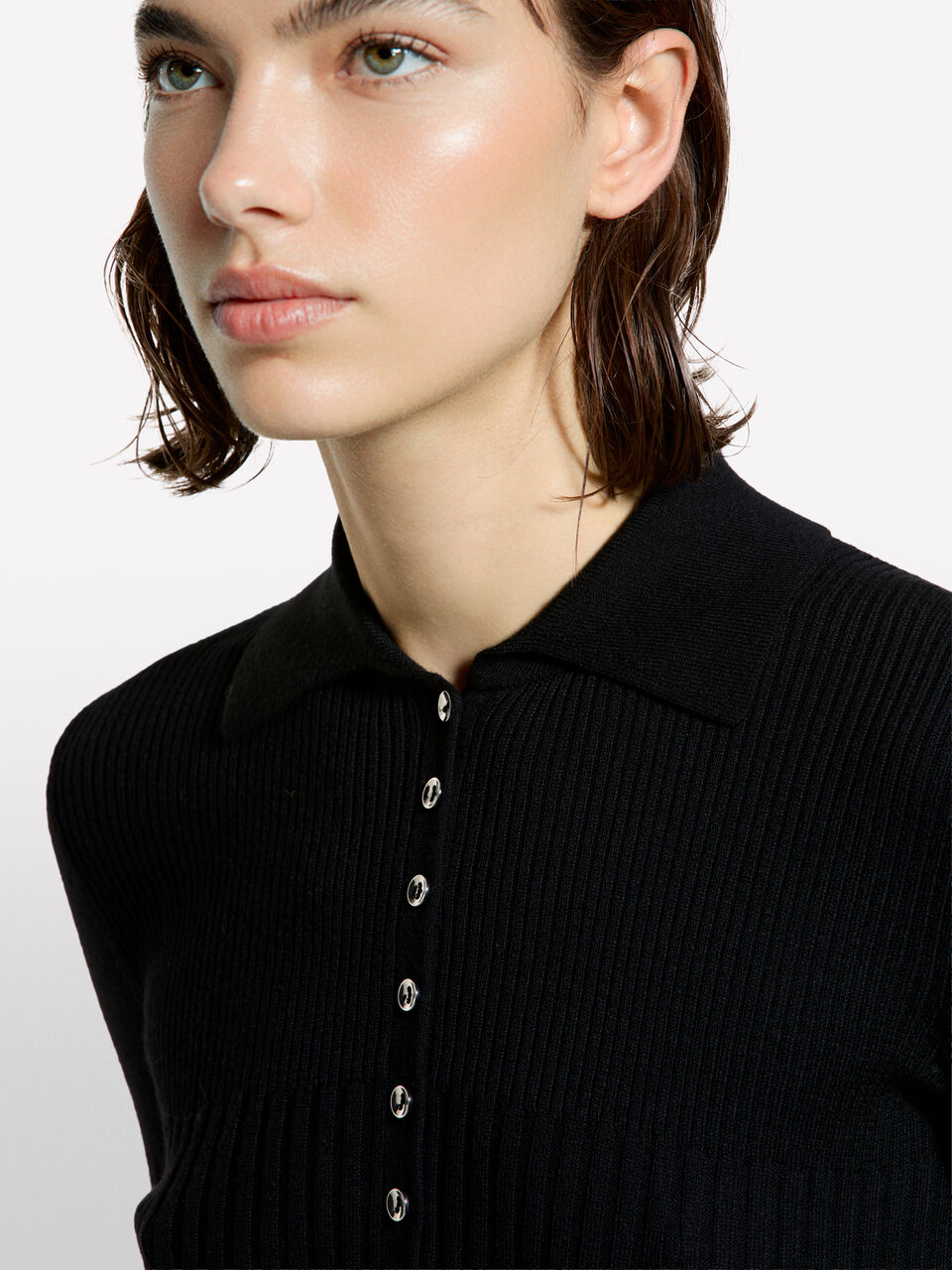 L/S POLO SHIRT Mulher image number null