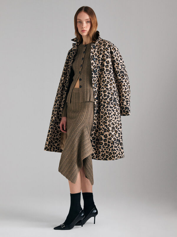 Cardig&atilde; canelado - cardig&atilde;s para mulher | Sisley