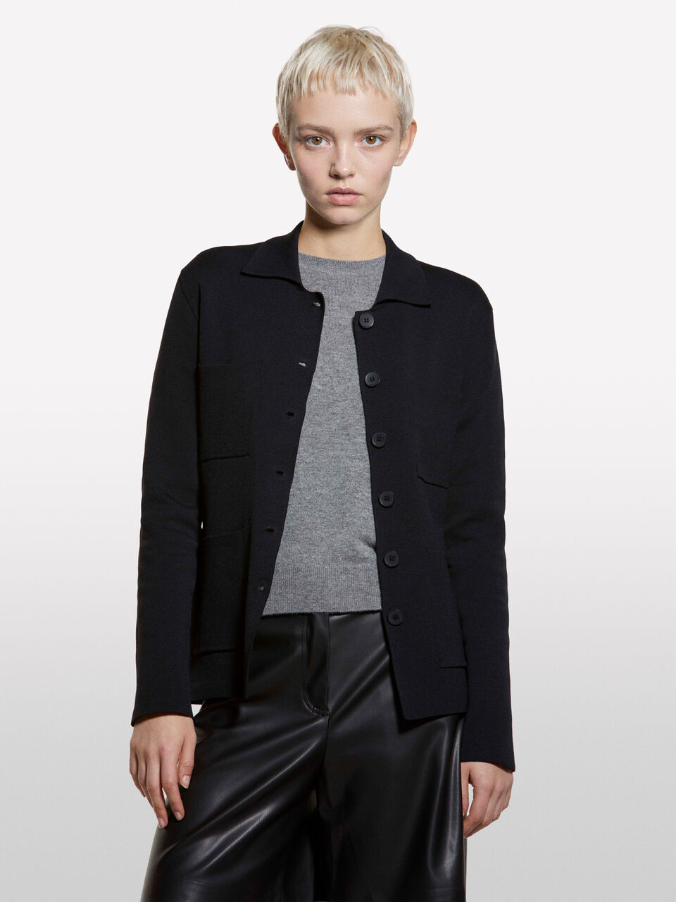 L/S SWEATER Mulher image number null