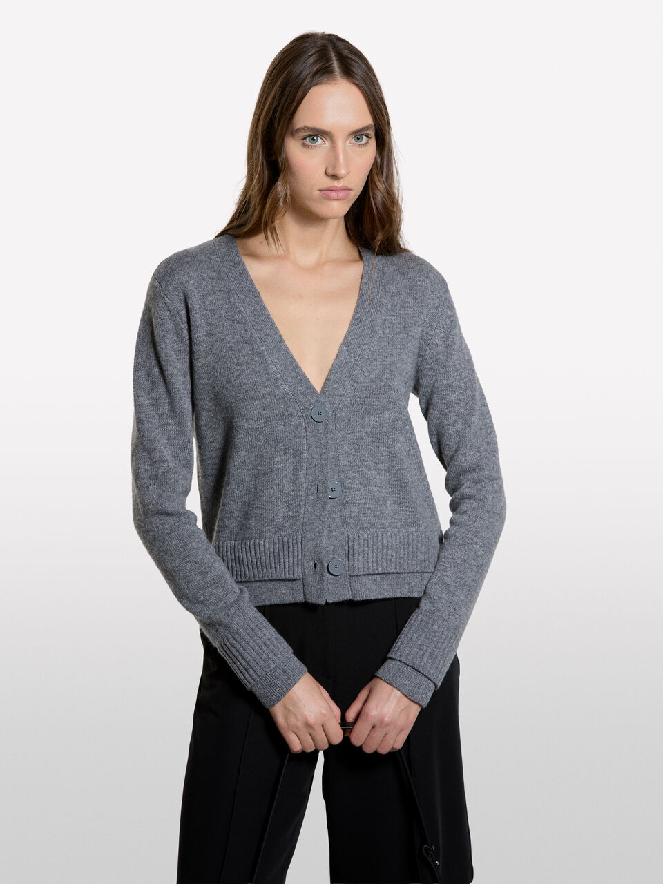 L/S CARDIGAN Mulher image number null