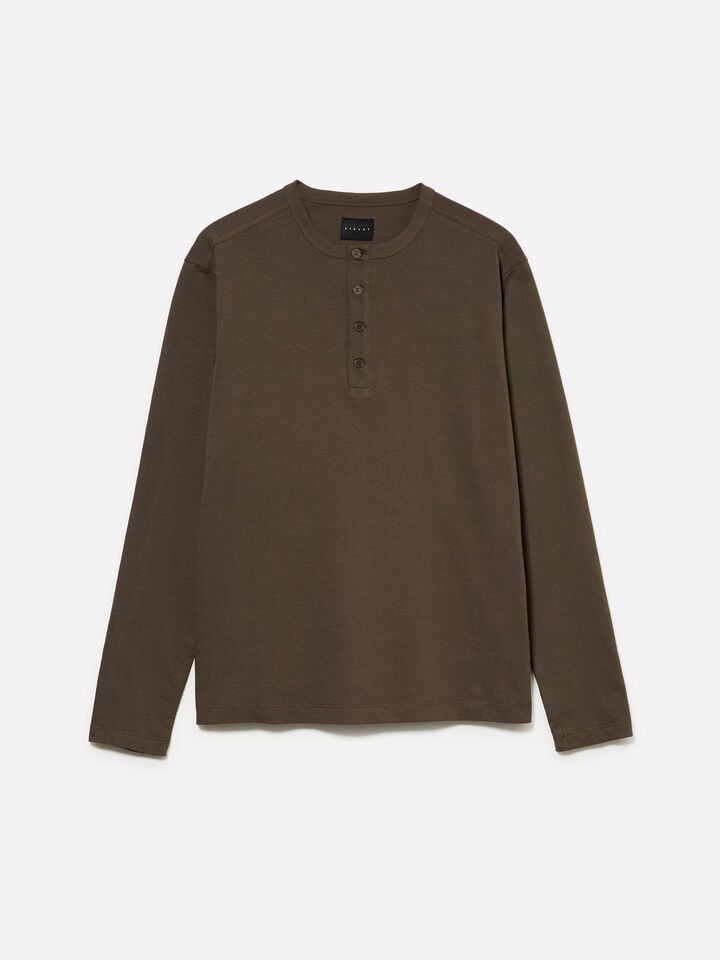 ROUND NECK SWEATL/S Homem
