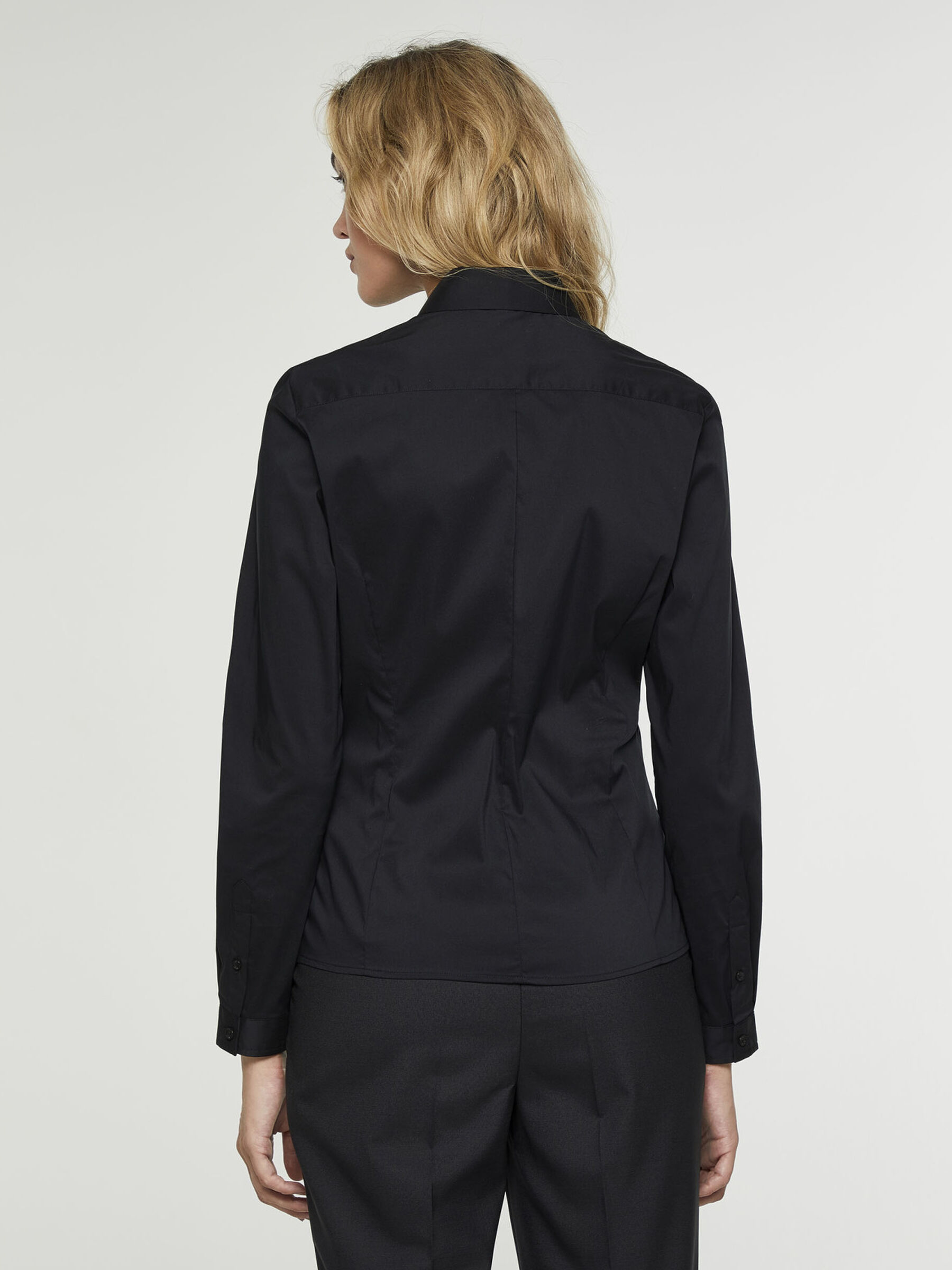 Slim fit shirt Mulher image number null