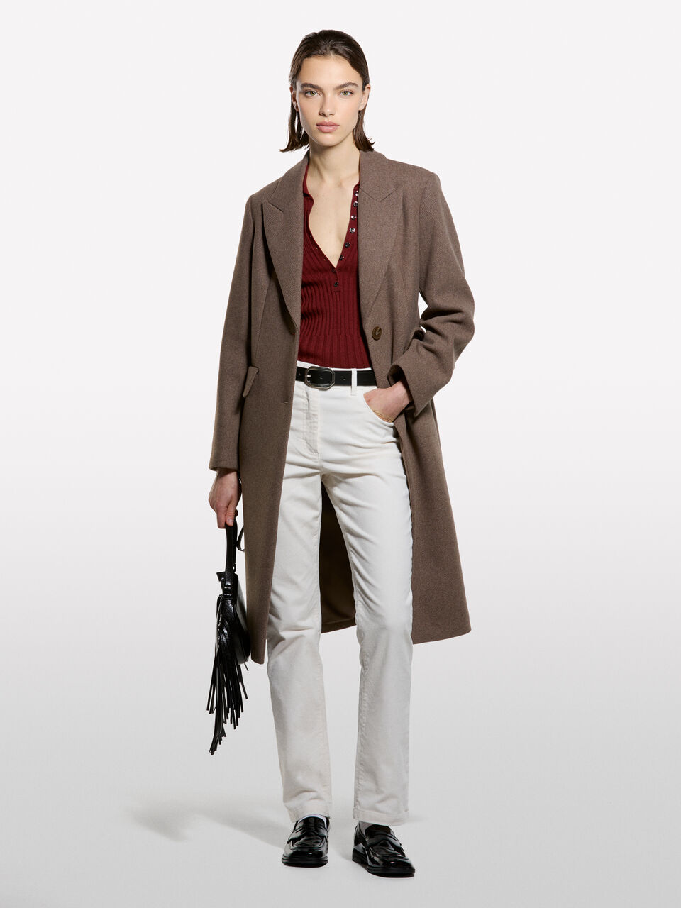 L/S POLO SHIRT Mulher image number null