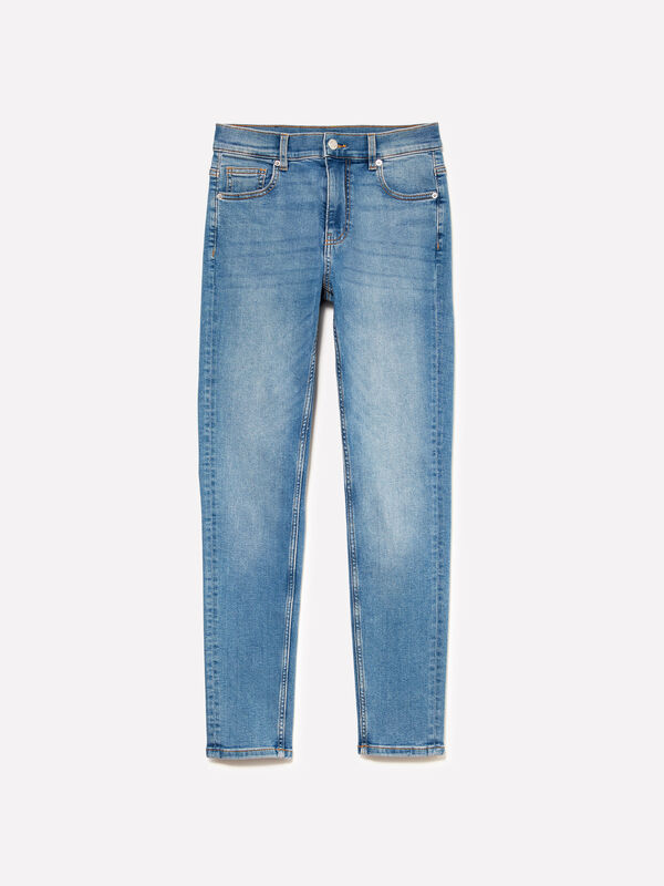 Jeans Style 69 slim fit azul - jeans slim fit para mulher | Sisley