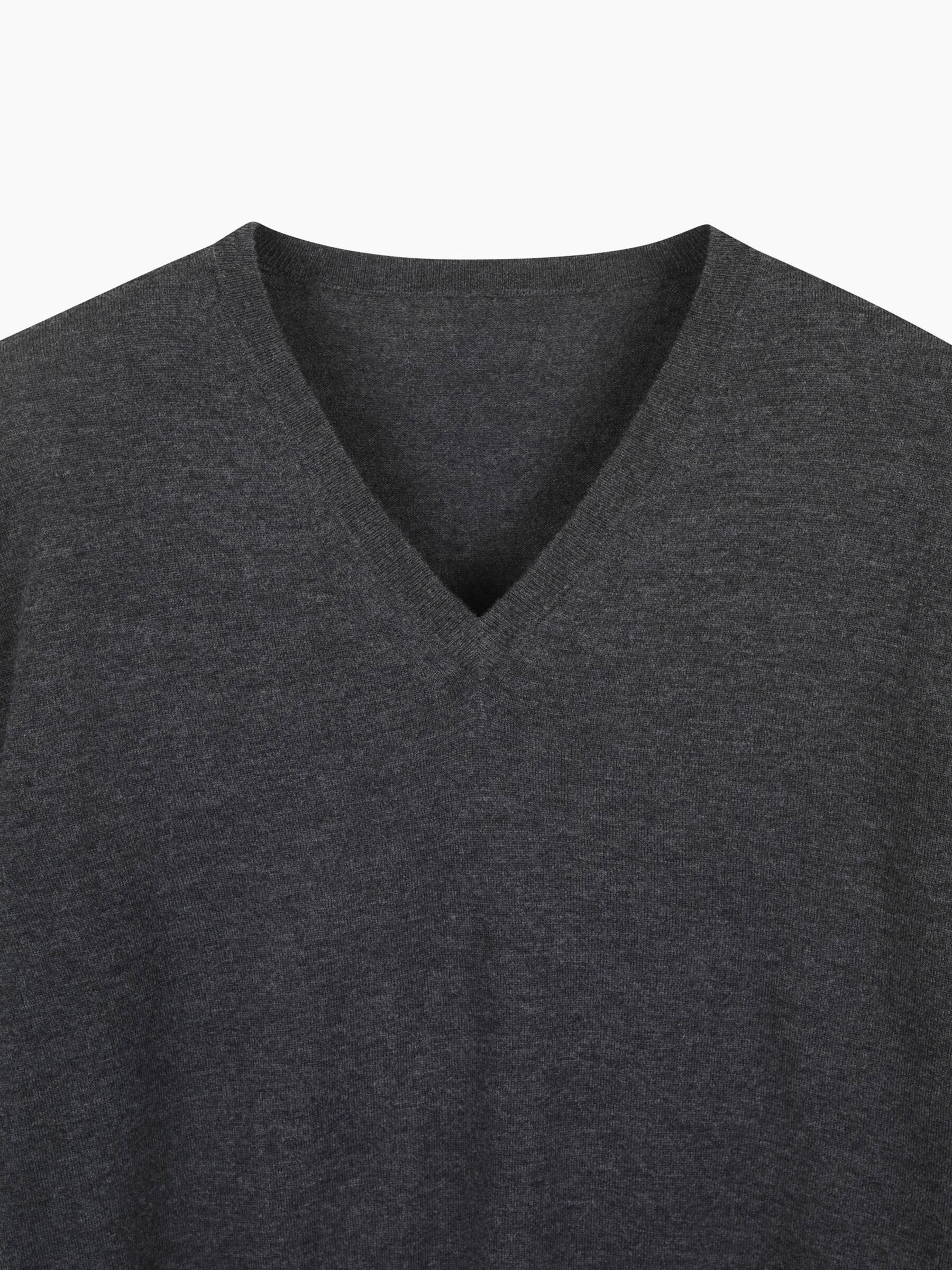 V NECK SWEATER L/S Mulher image number null