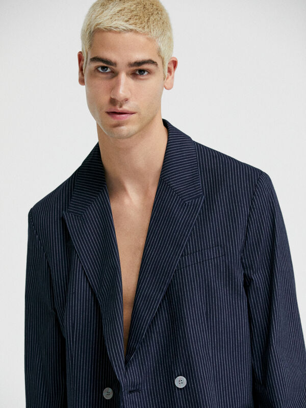 Striped blazer - blazers para homem | Sisley