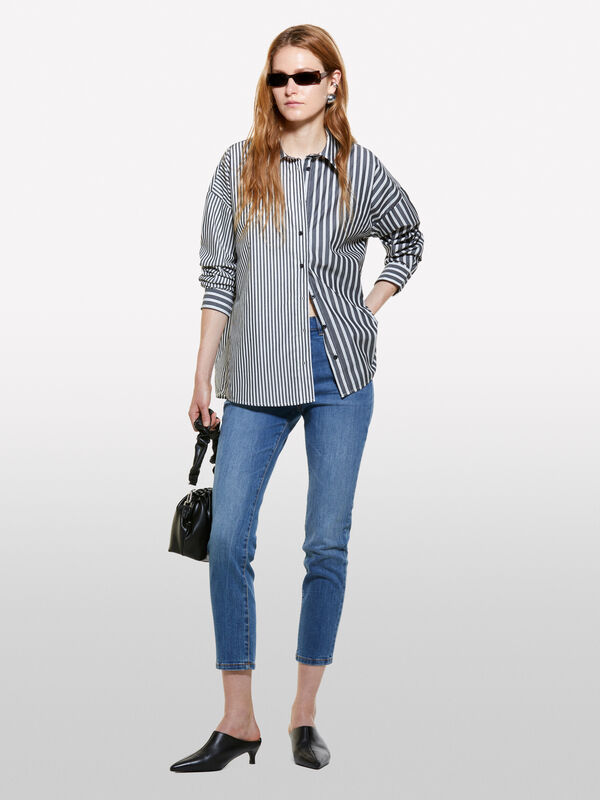 Jeans Papeete azul Skinny fit - jeans skinny para mulher | Sisley