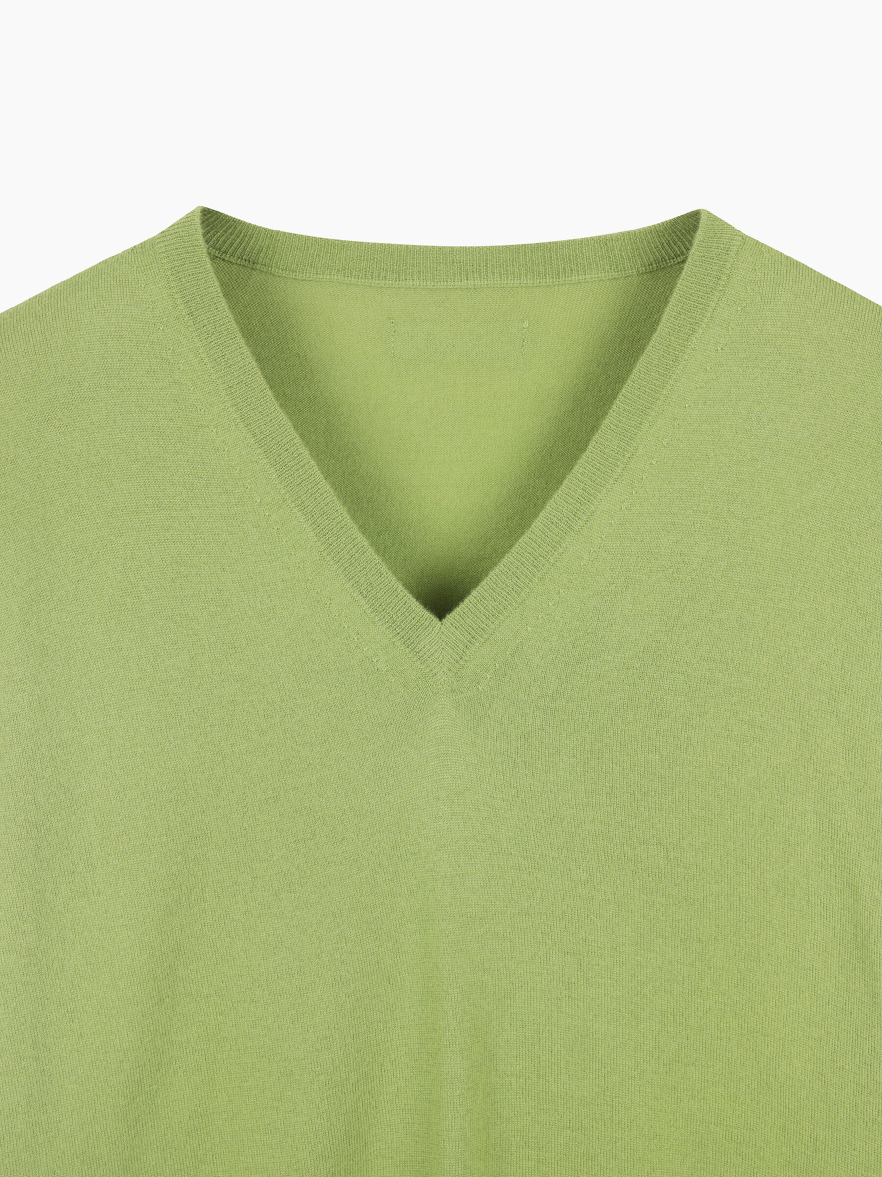 V NECK SWEATER L/S Mulher image number null