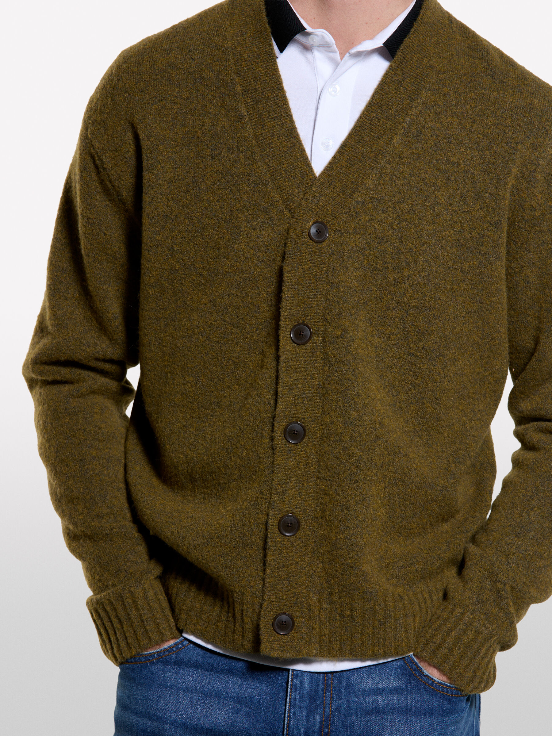 L/S CARDIGAN Homem image number null