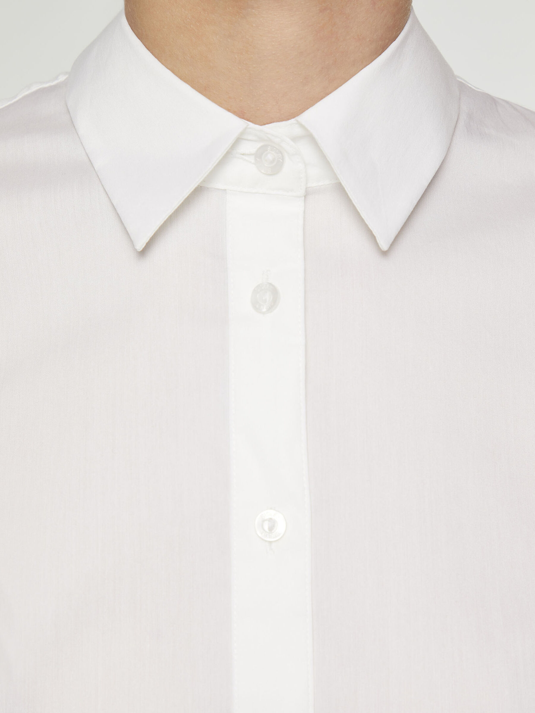 Slim fit shirt Mulher image number null