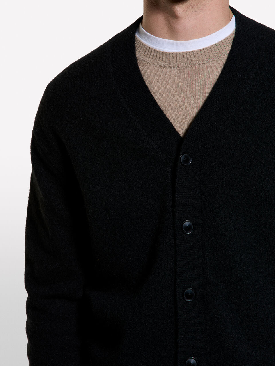 L/S CARDIGAN Homem image number null