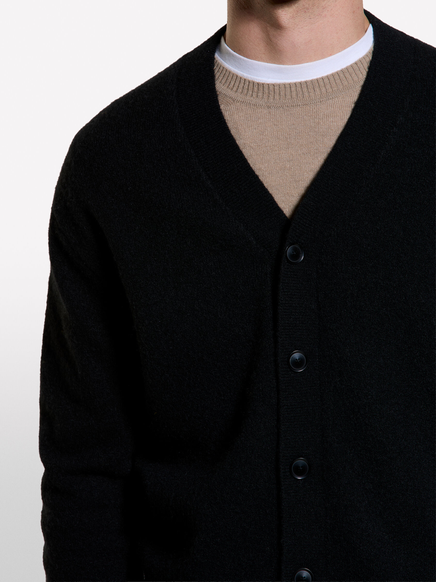 L/S CARDIGAN Homem image number null