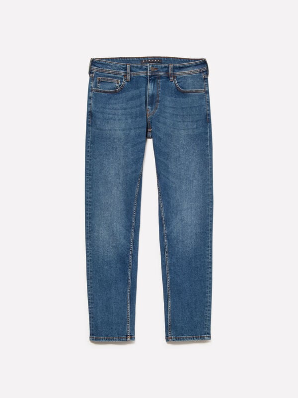 Jeans Style 74 slim fit azul-claro - jeans slim fit para homem | Sisley