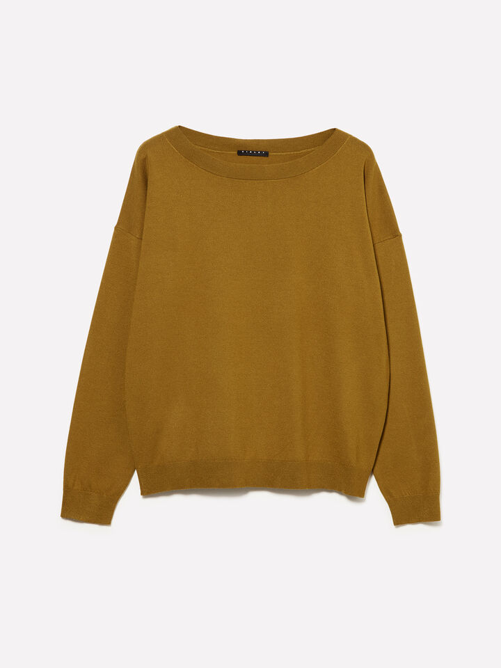 BOAT-NECK SWEAT.L/S Mulher