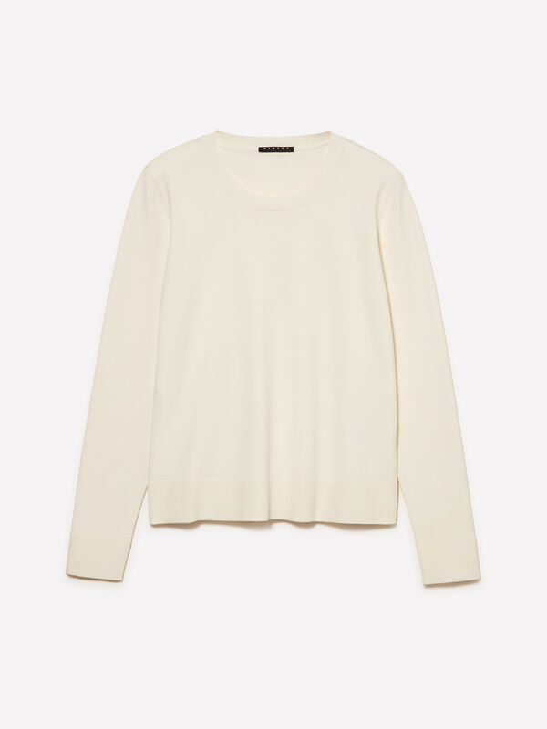 Camisola de gola redonda - camisolas gola redonda para mulher | Sisley