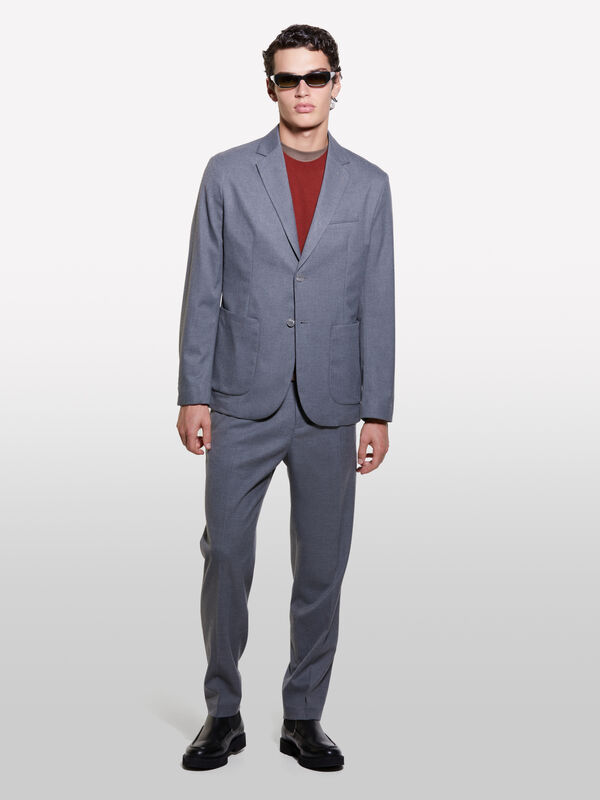 Blazer técnico cinzento - blazers para homem | Sisley