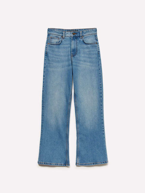 Jeans bootcut claro Jeans bootcut claro - jeans bootcut e flare para mulher | Sisley