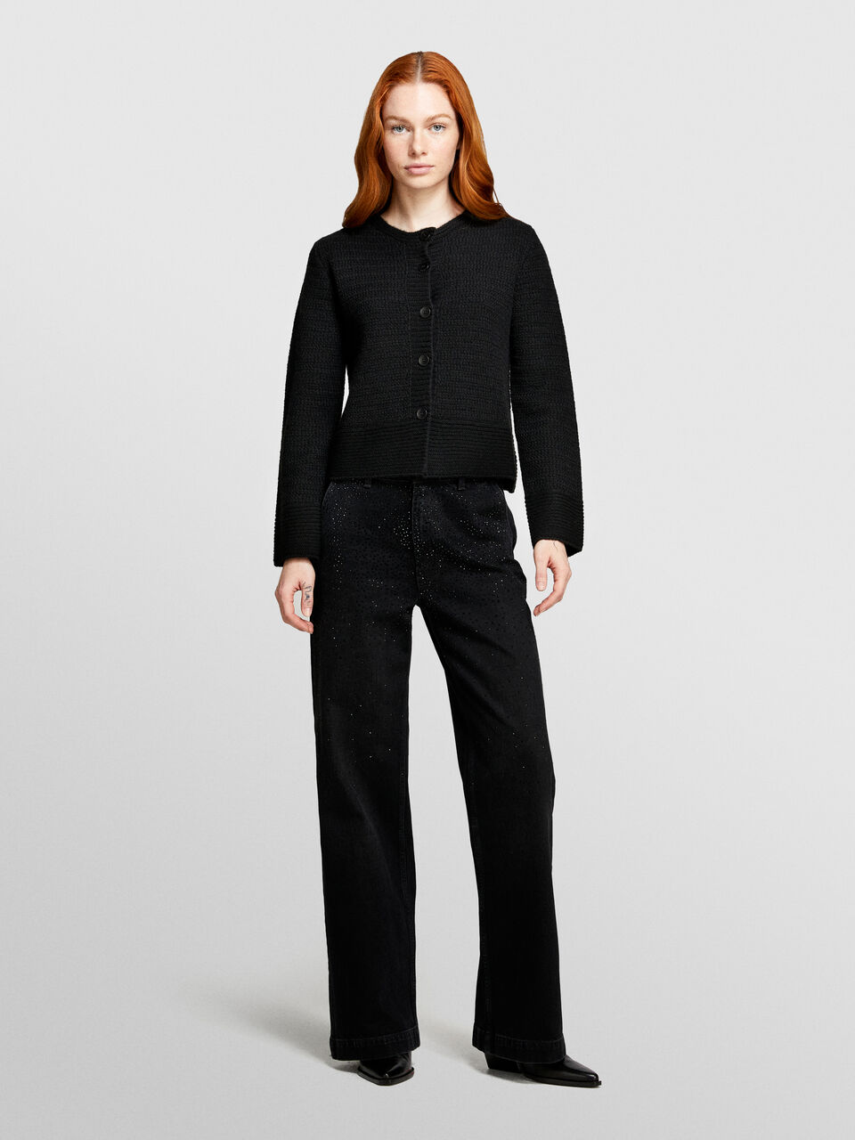 L/S SWEATER Mulher image number null