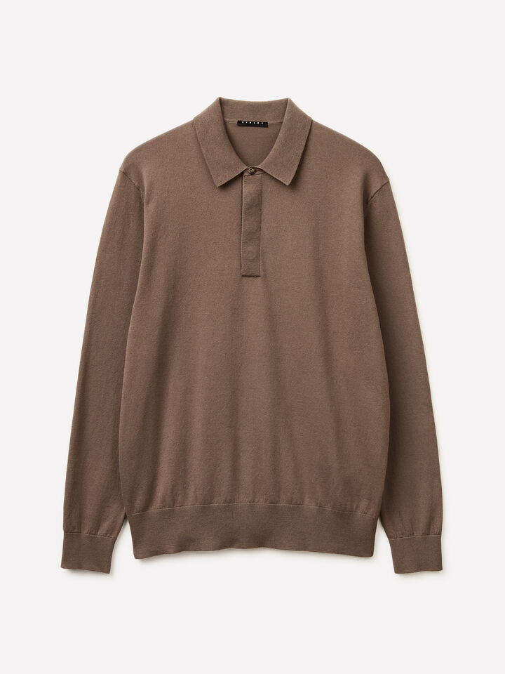 L/S POLO SHIRT Homem