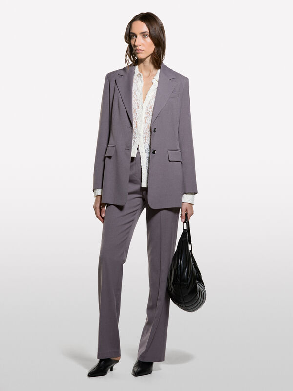 Blazer comprido slim fit - blazers para mulher | Sisley
