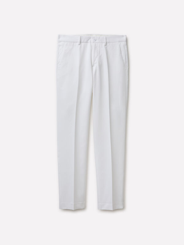 Chinos regular fit - cal&ccedil;as regular para homem | Sisley