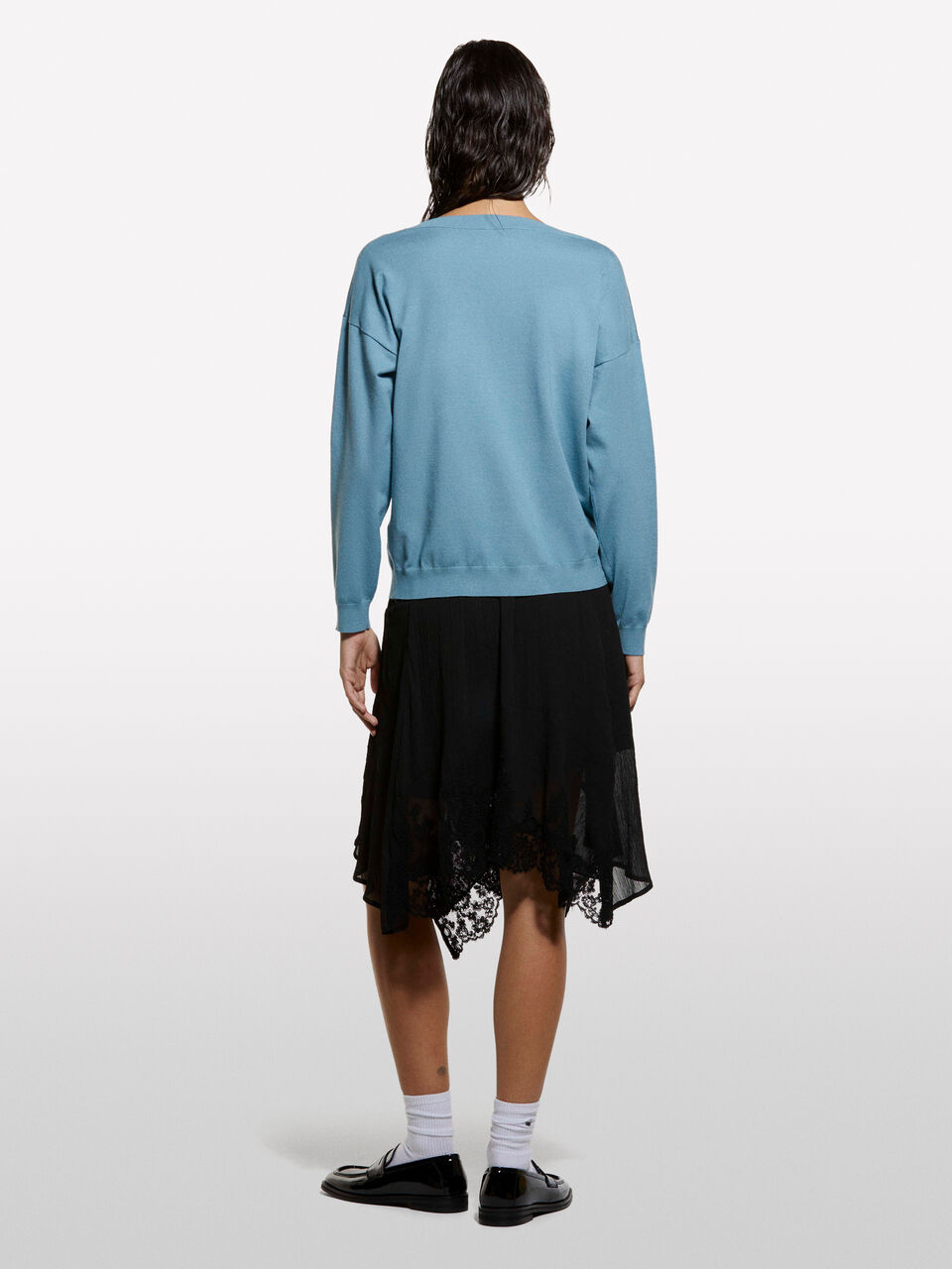 BOAT-NECK SWEAT.L/S Mulher image number null