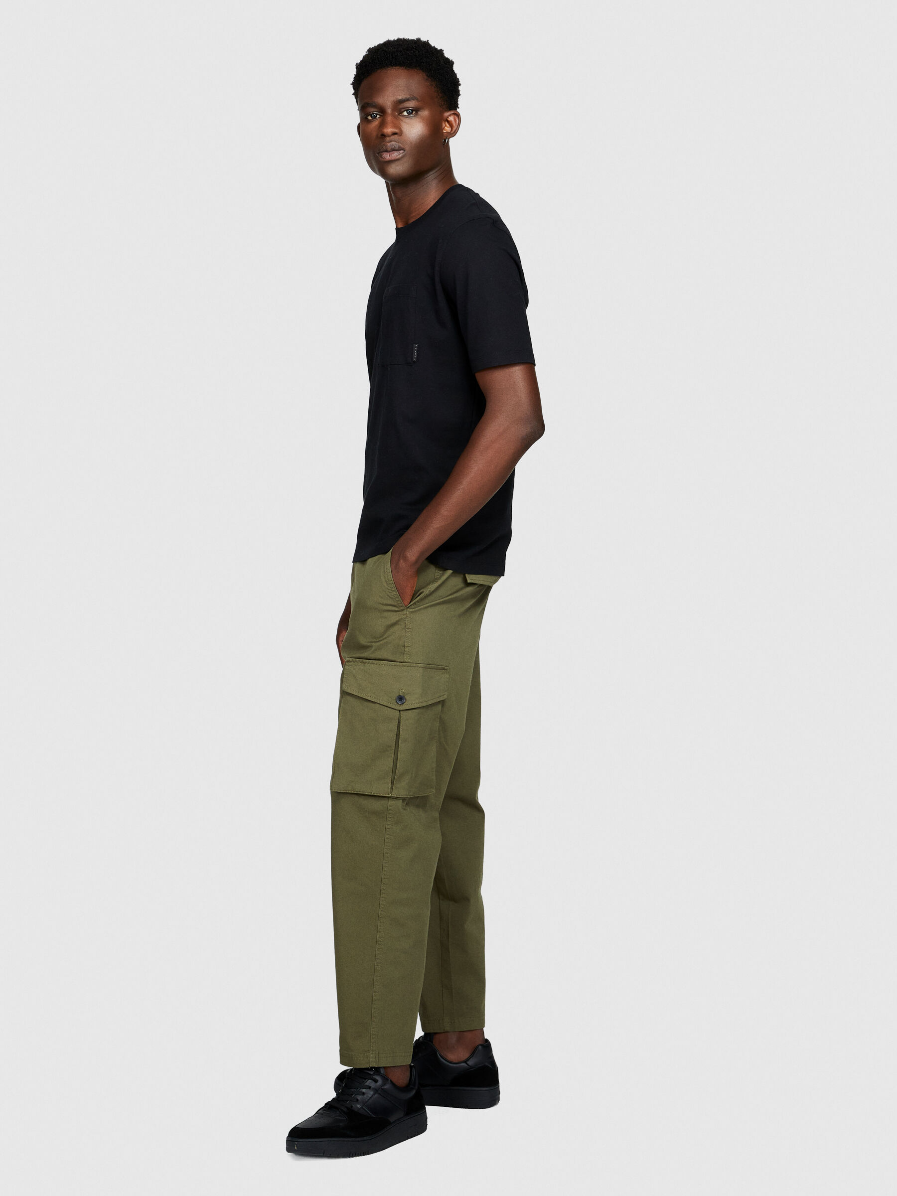 T-shirt com bolso pequeno Homem image number null