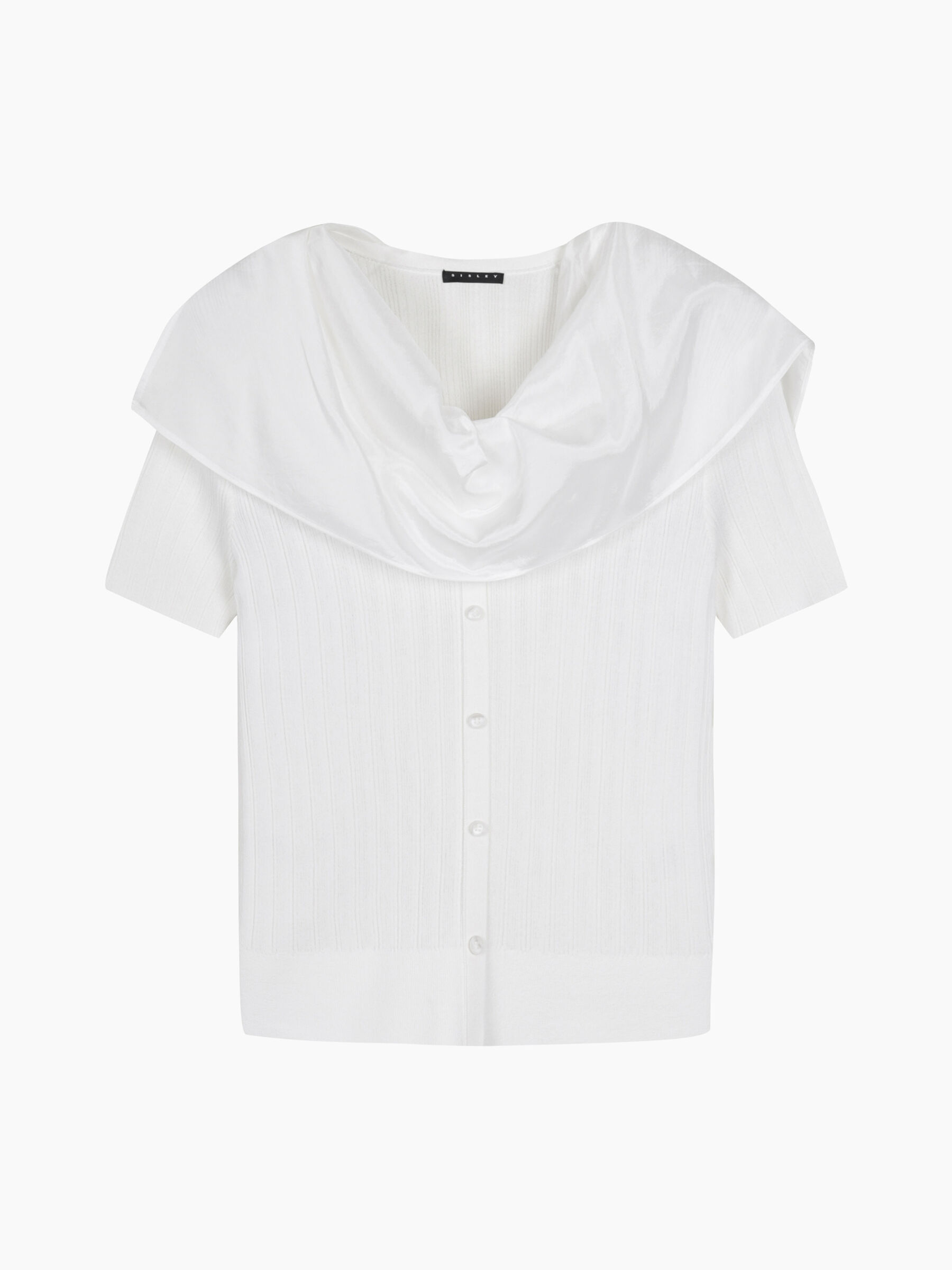 SLEEVELESS SWEATER Mulher image number null