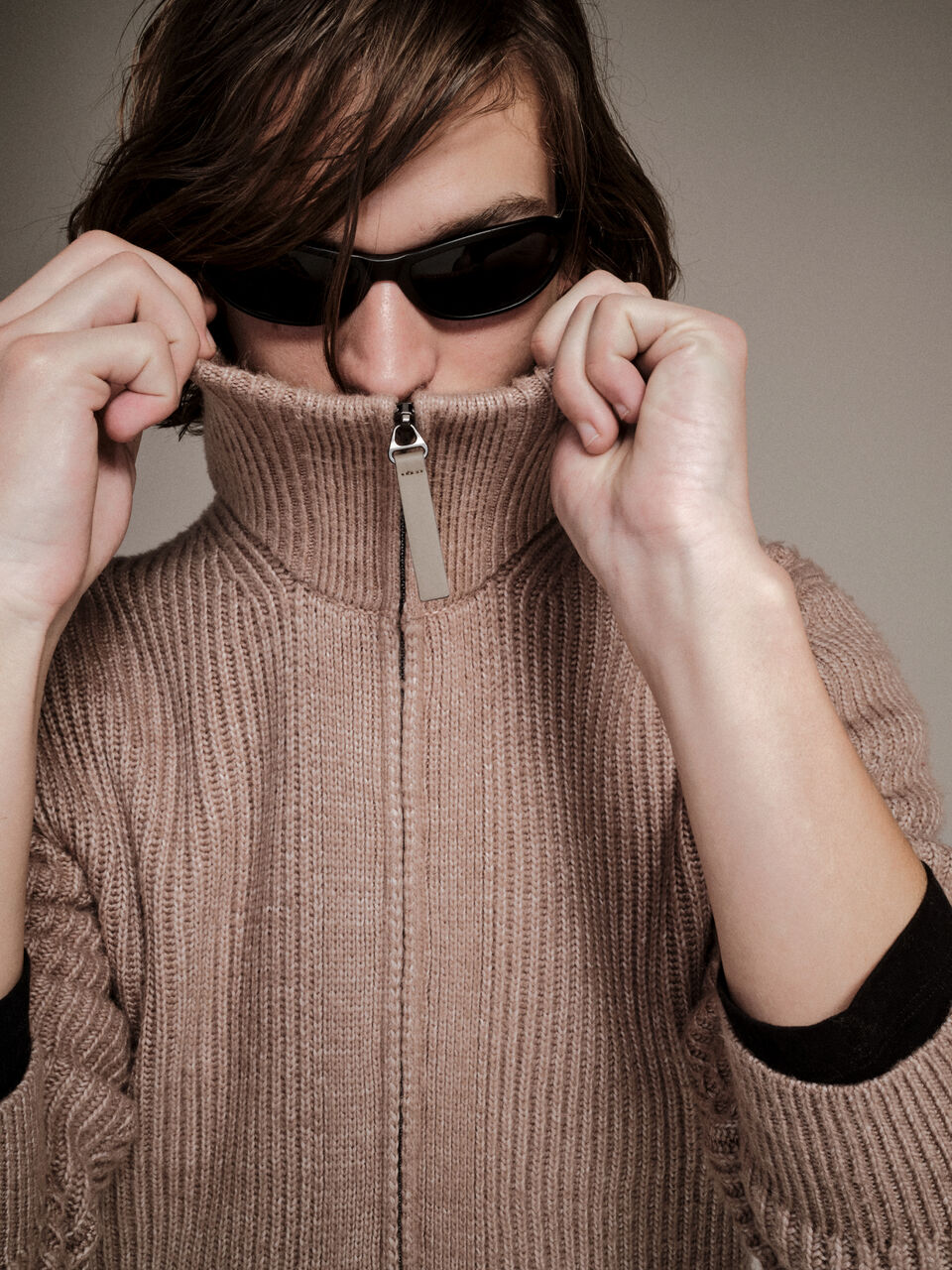 L/S SWEATER Homem image number null